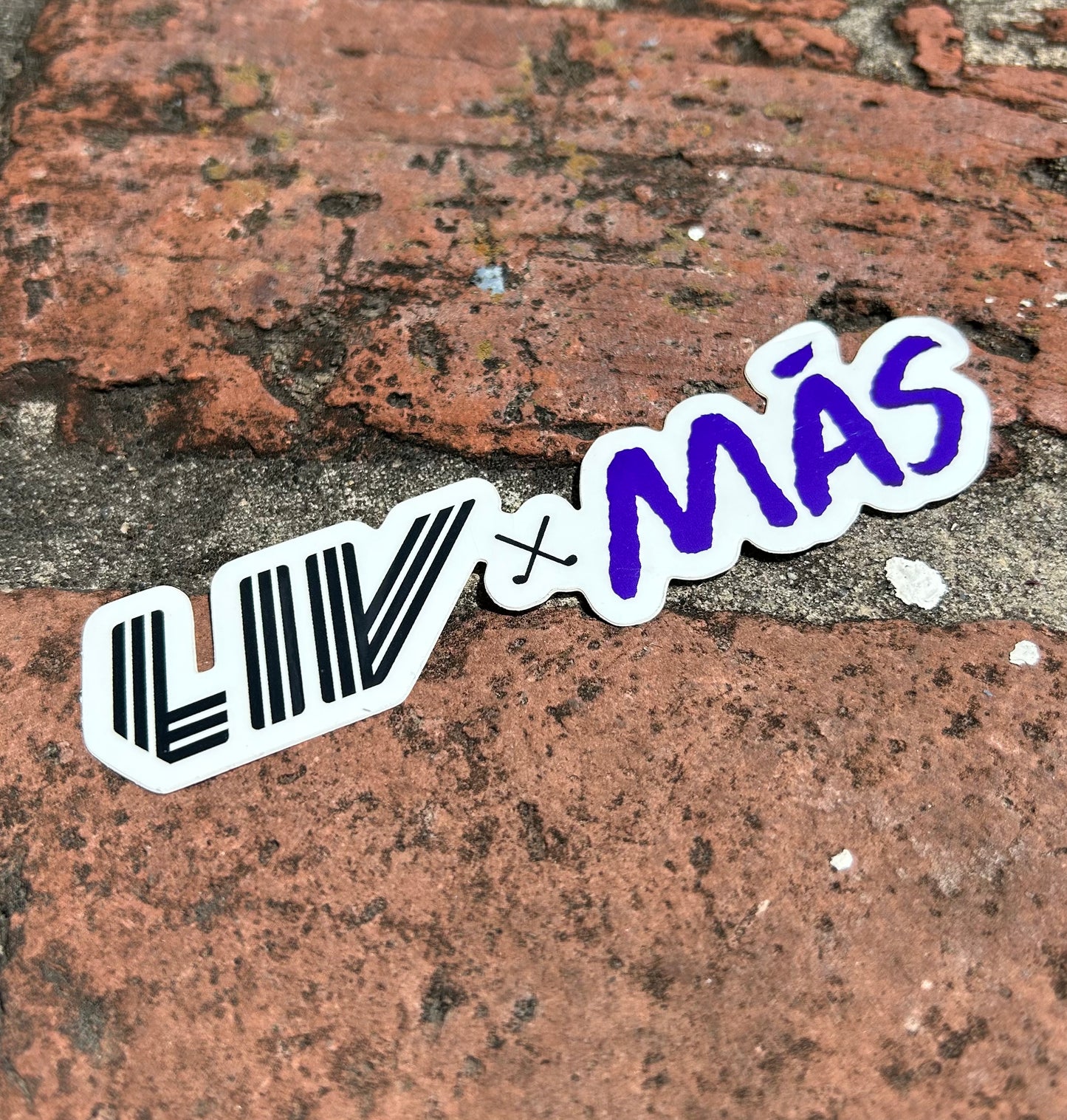 LIV x MAS Vinyl Sticker