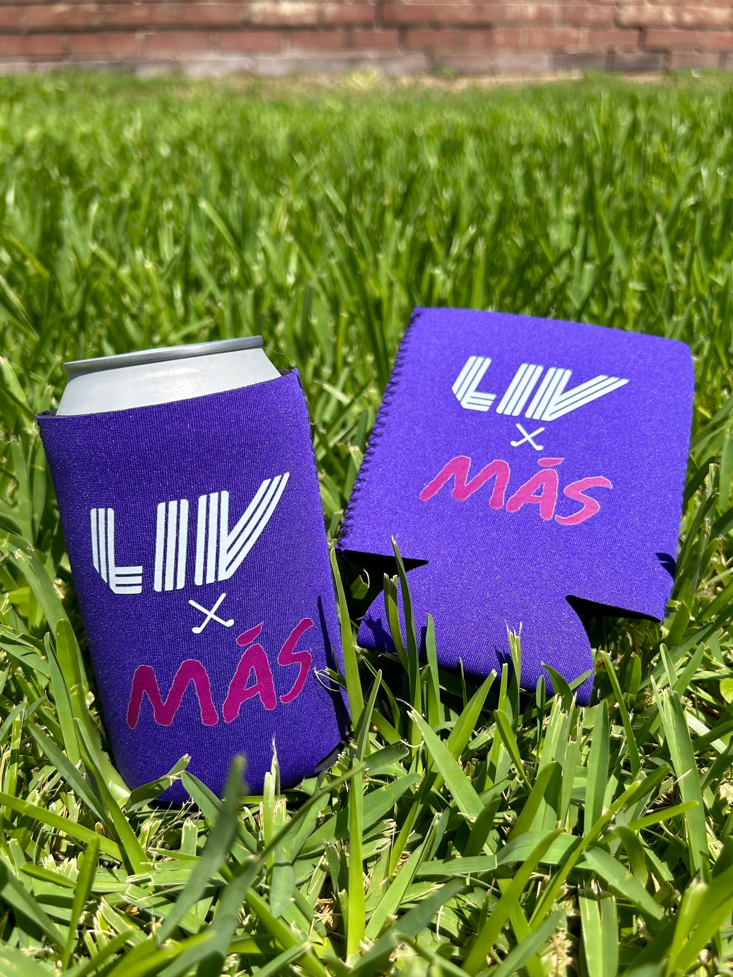 LIV x MAS Block Koozie