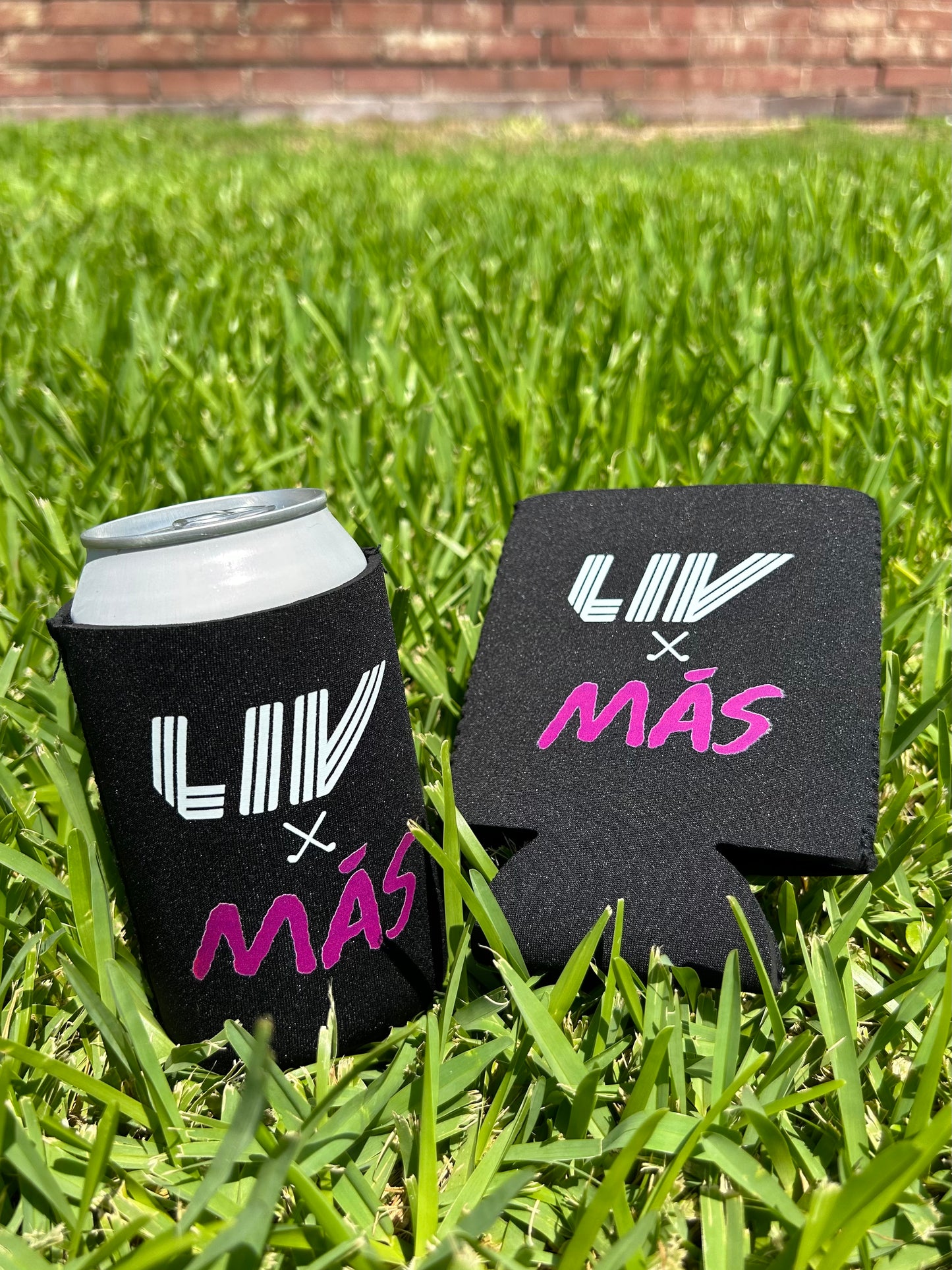 LIV x MAS Block Koozie