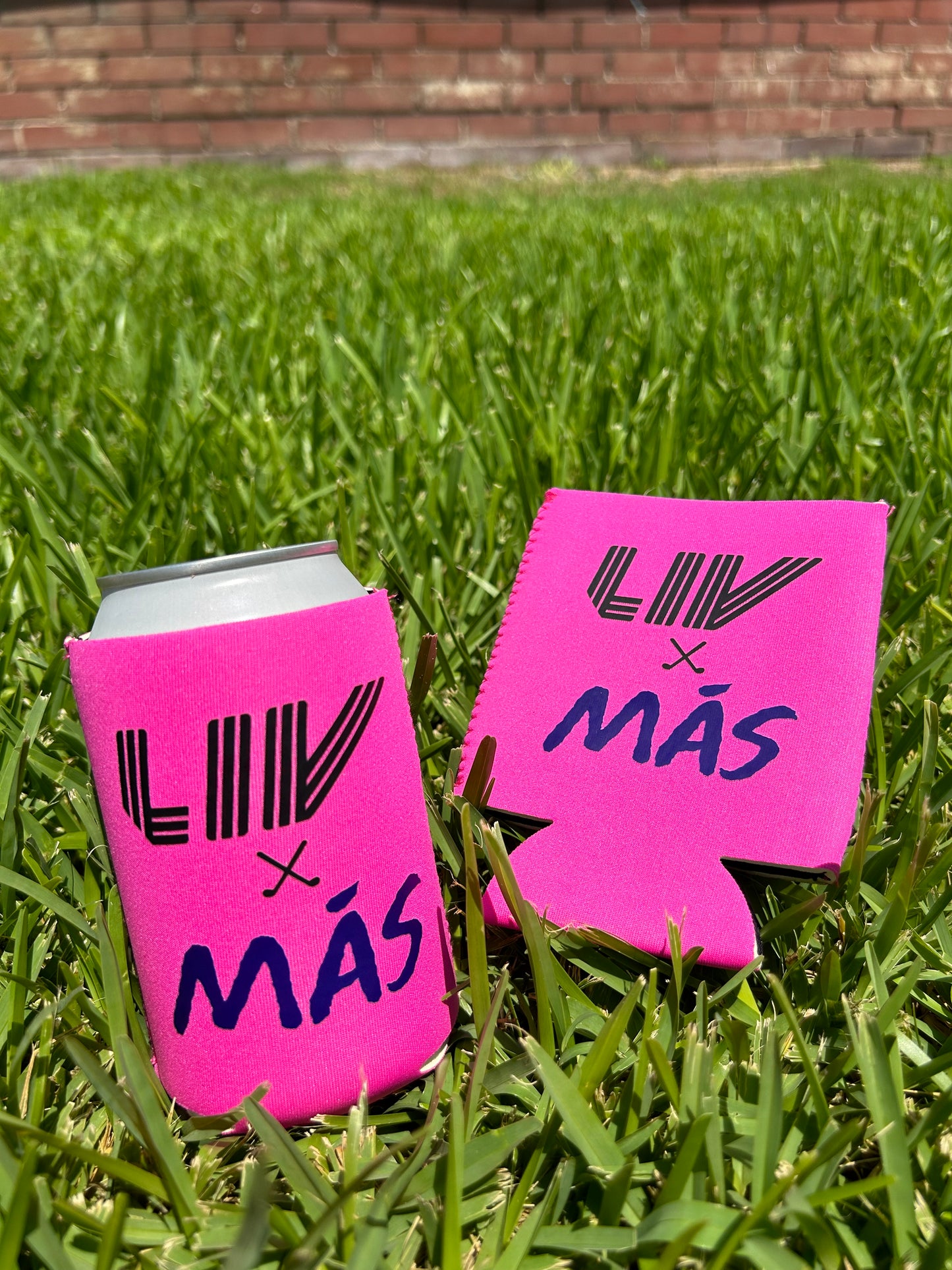 LIV x MAS Block Koozie