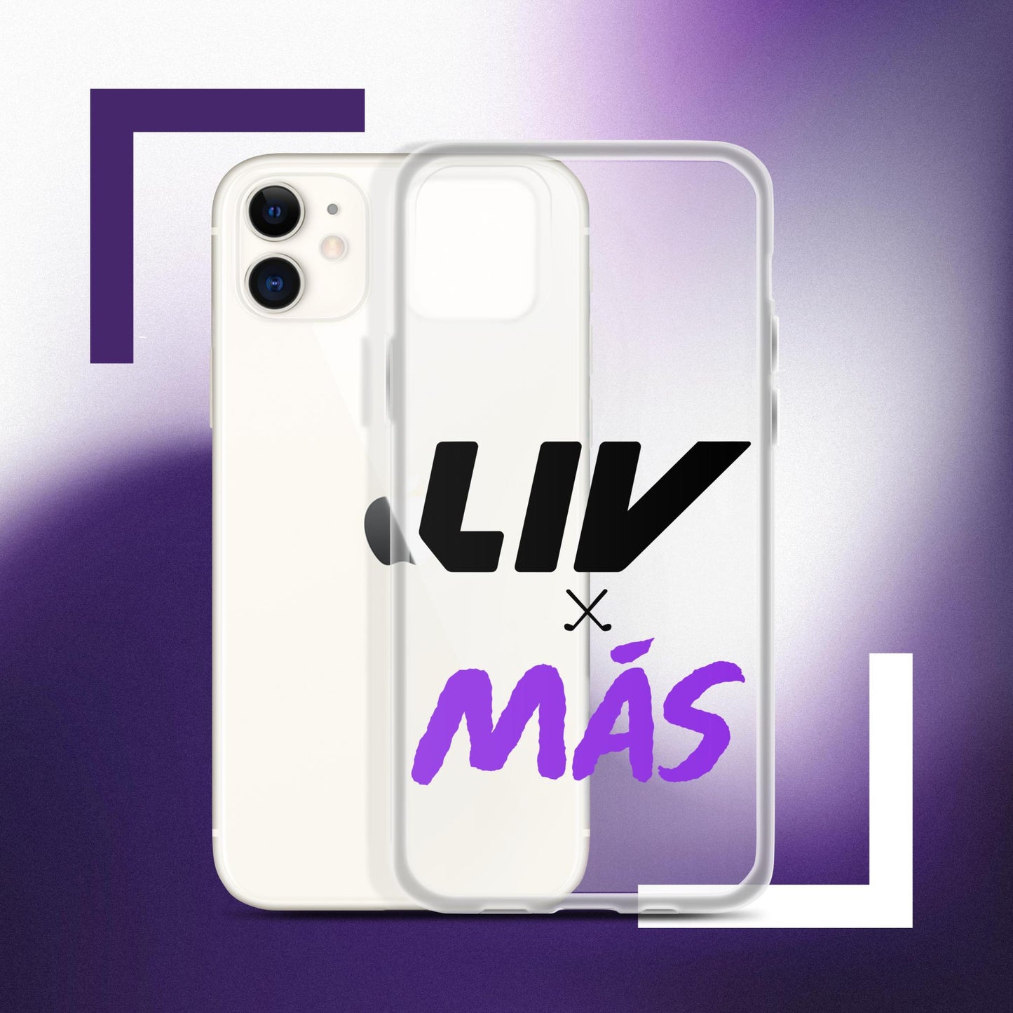 LIV x MAS Block iPhone Case - B & P