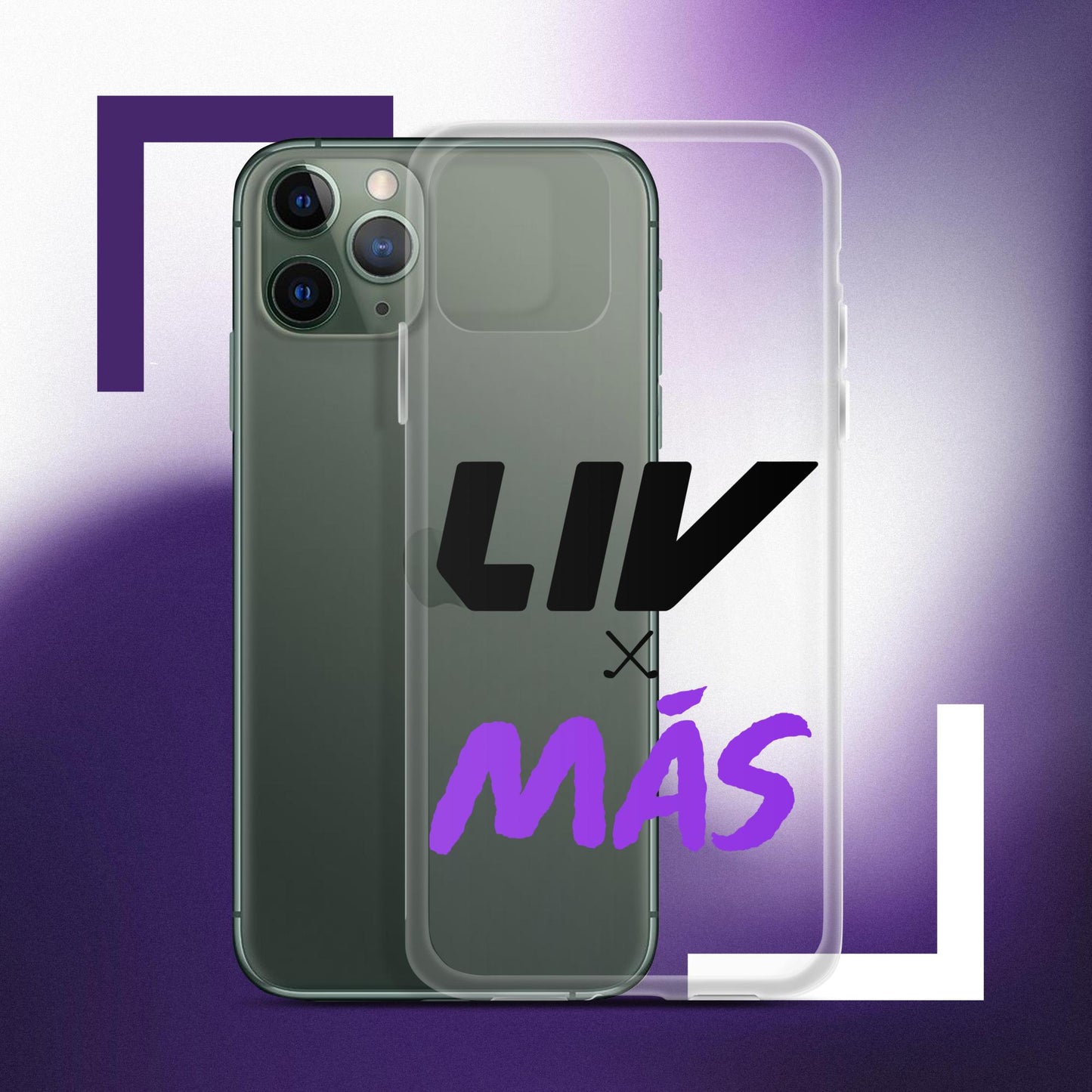 LIV x MAS Block iPhone Case - B & P