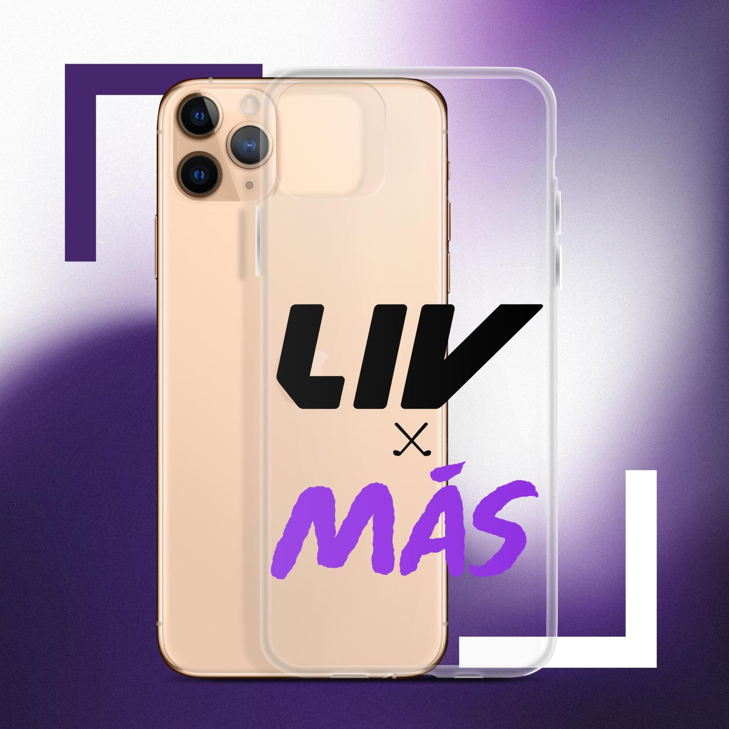 LIV x MAS Block iPhone Case - B & P