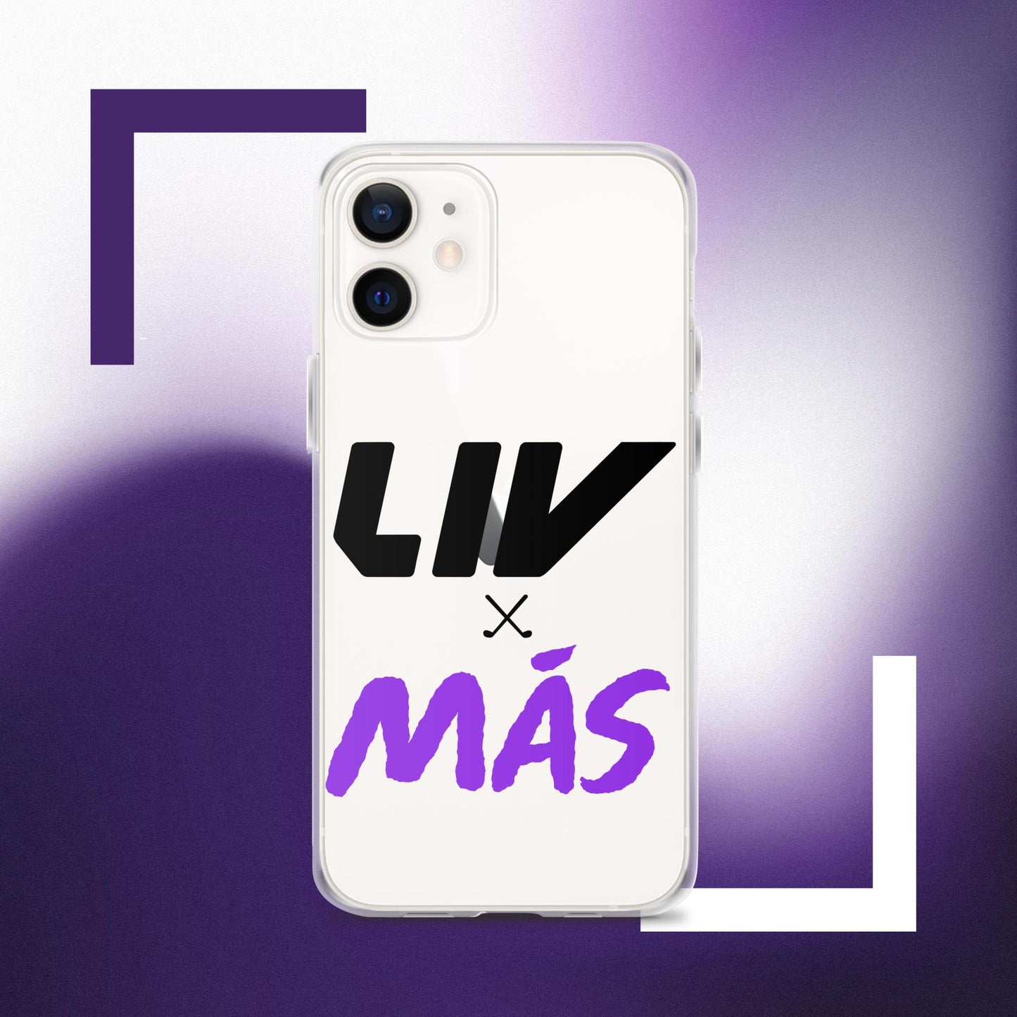 LIV x MAS Block iPhone Case - B & P