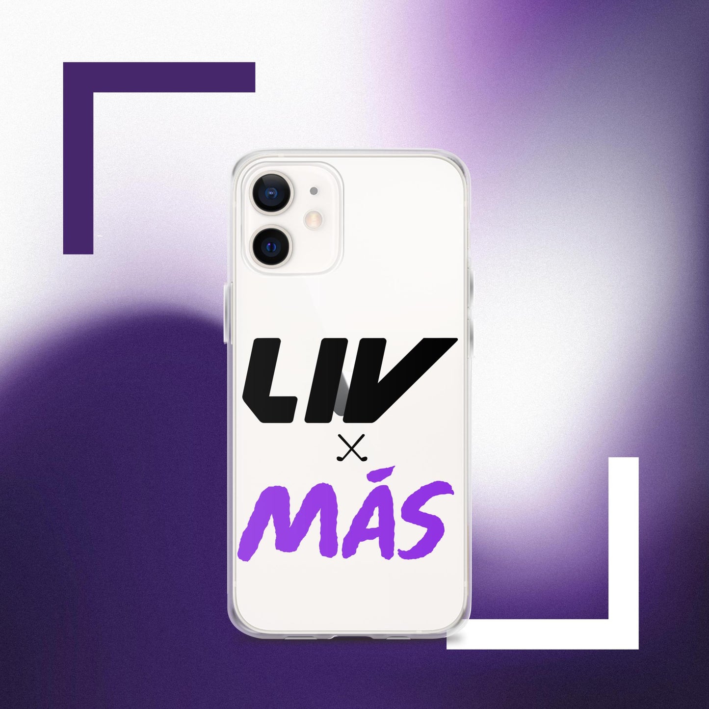 LIV x MAS Block iPhone Case - B & P