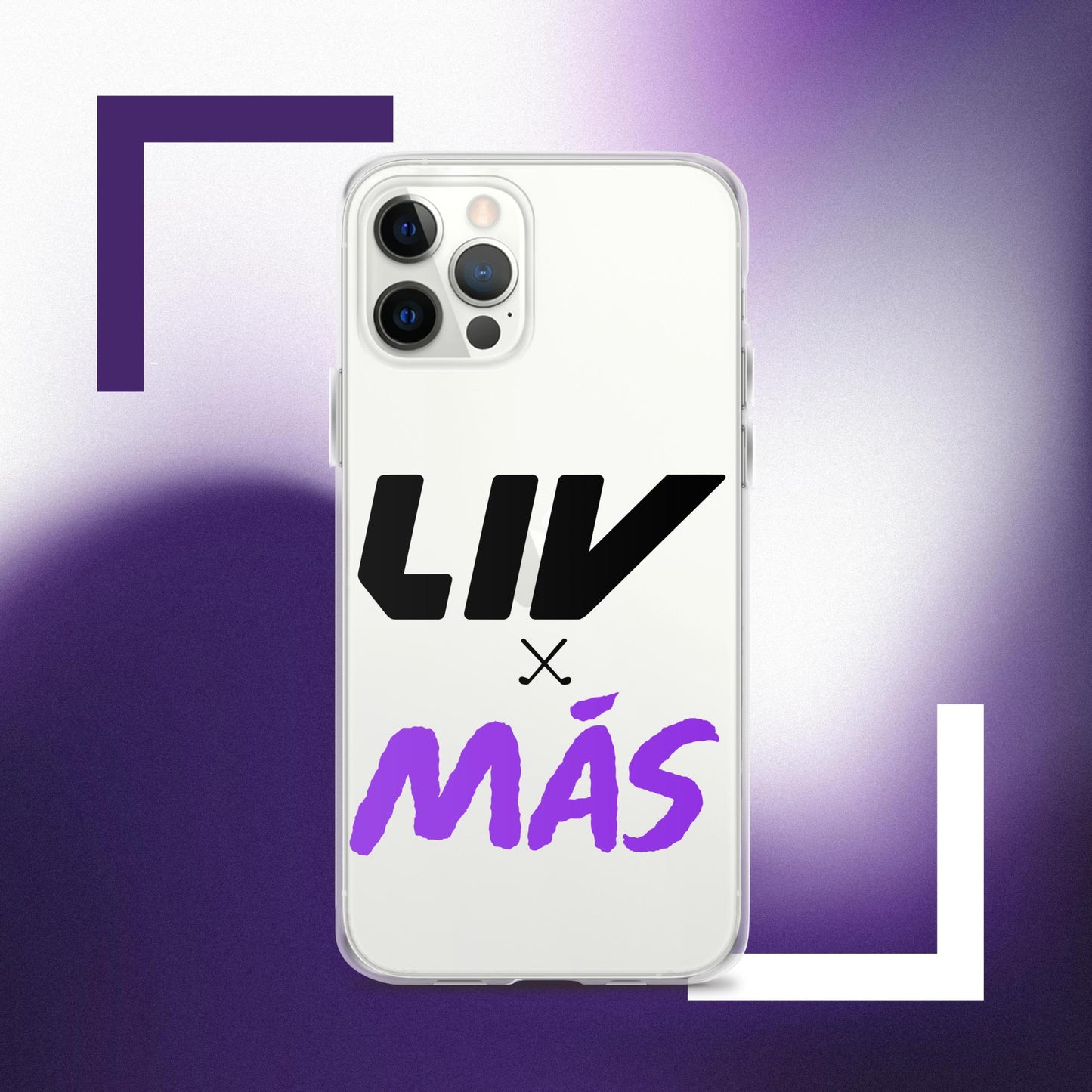 LIV x MAS Block iPhone Case - B & P