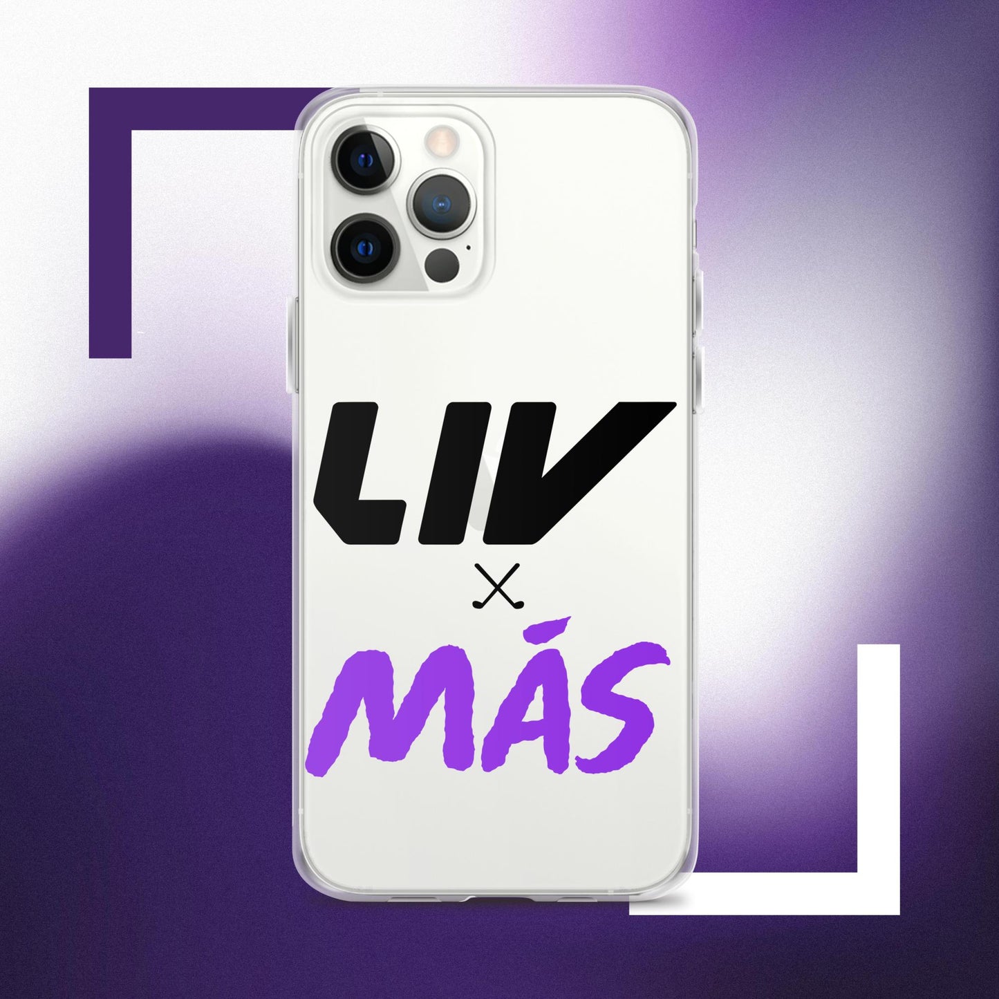 LIV x MAS Block iPhone Case - B & P