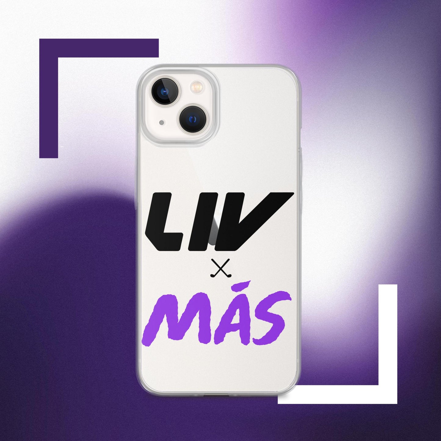 LIV x MAS Block iPhone Case - B & P