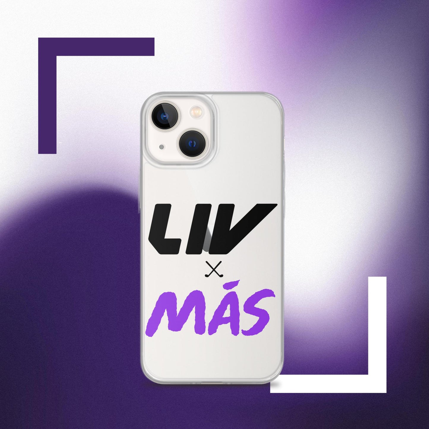 LIV x MAS Block iPhone Case - B & P