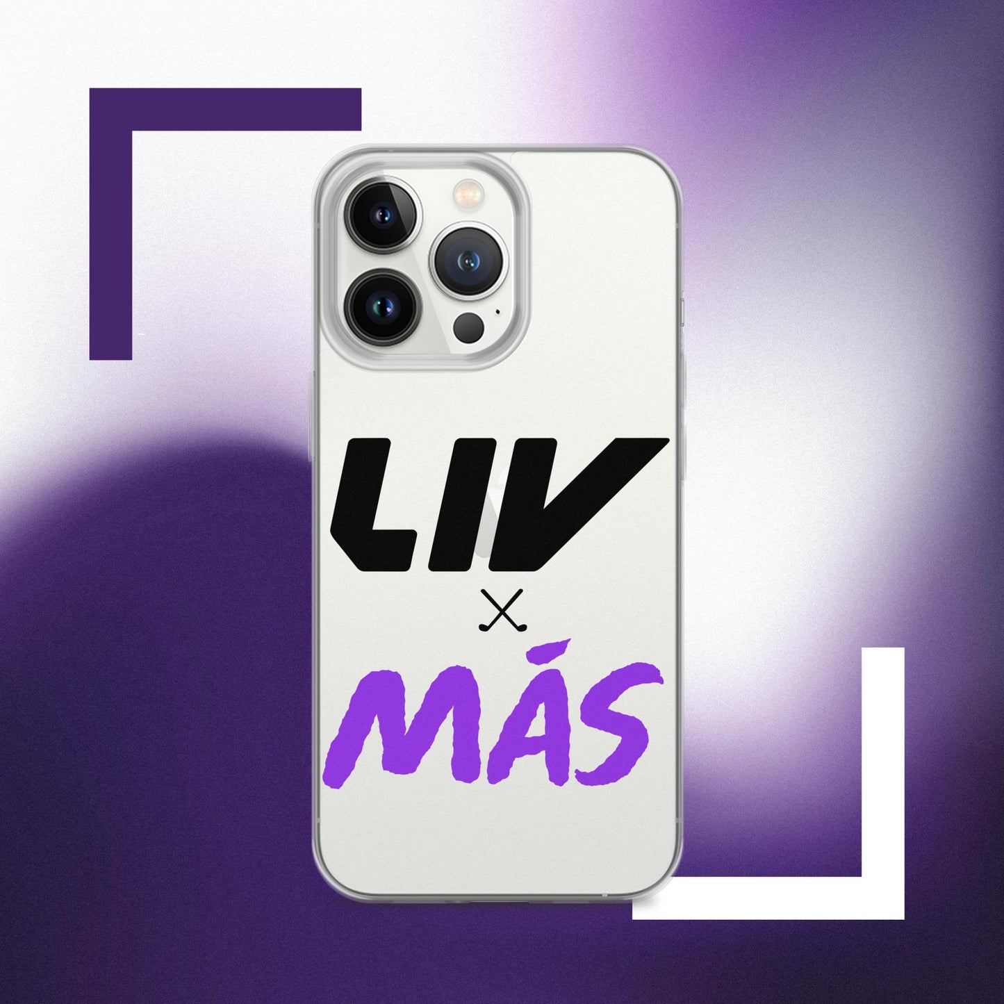 LIV x MAS Block iPhone Case - B & P