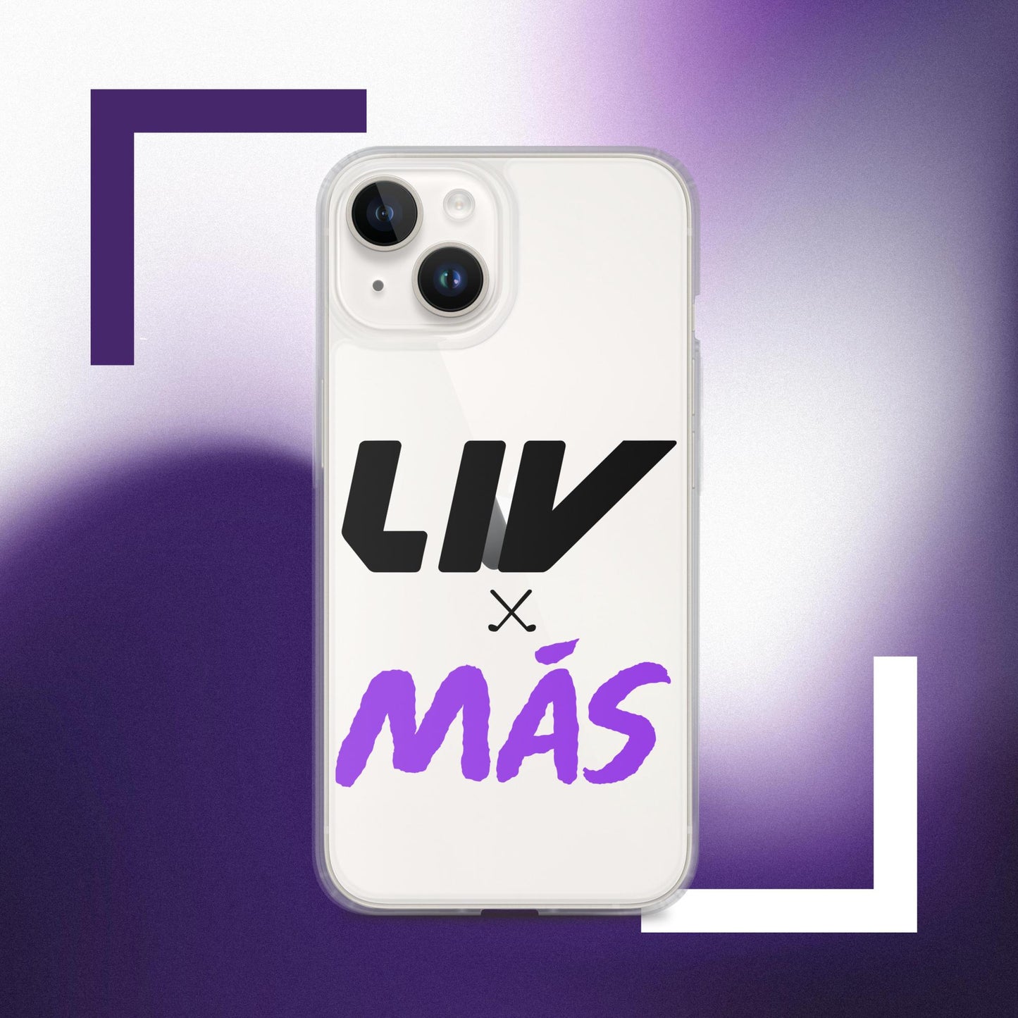 LIV x MAS Block iPhone Case - B & P