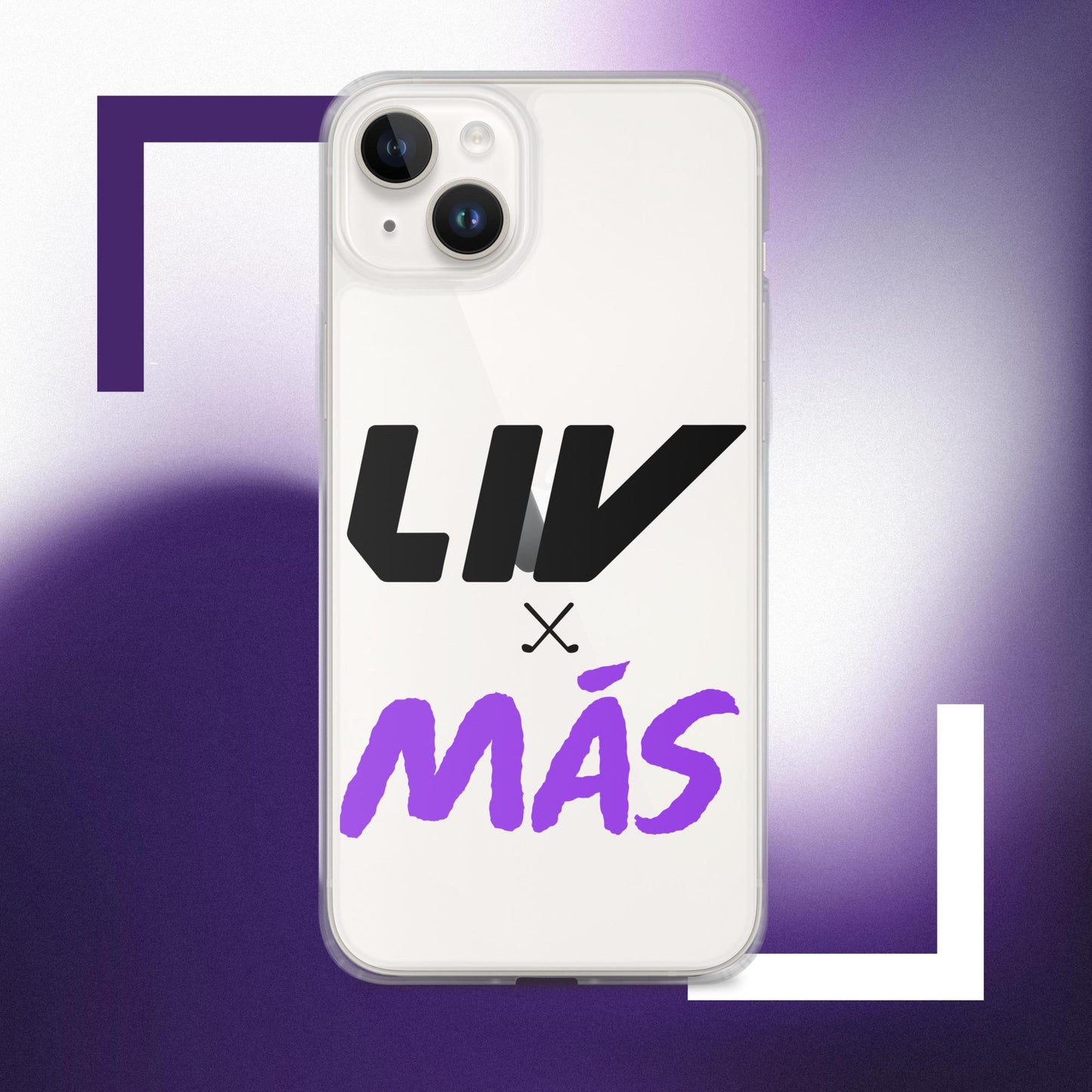 LIV x MAS Block iPhone Case - B & P