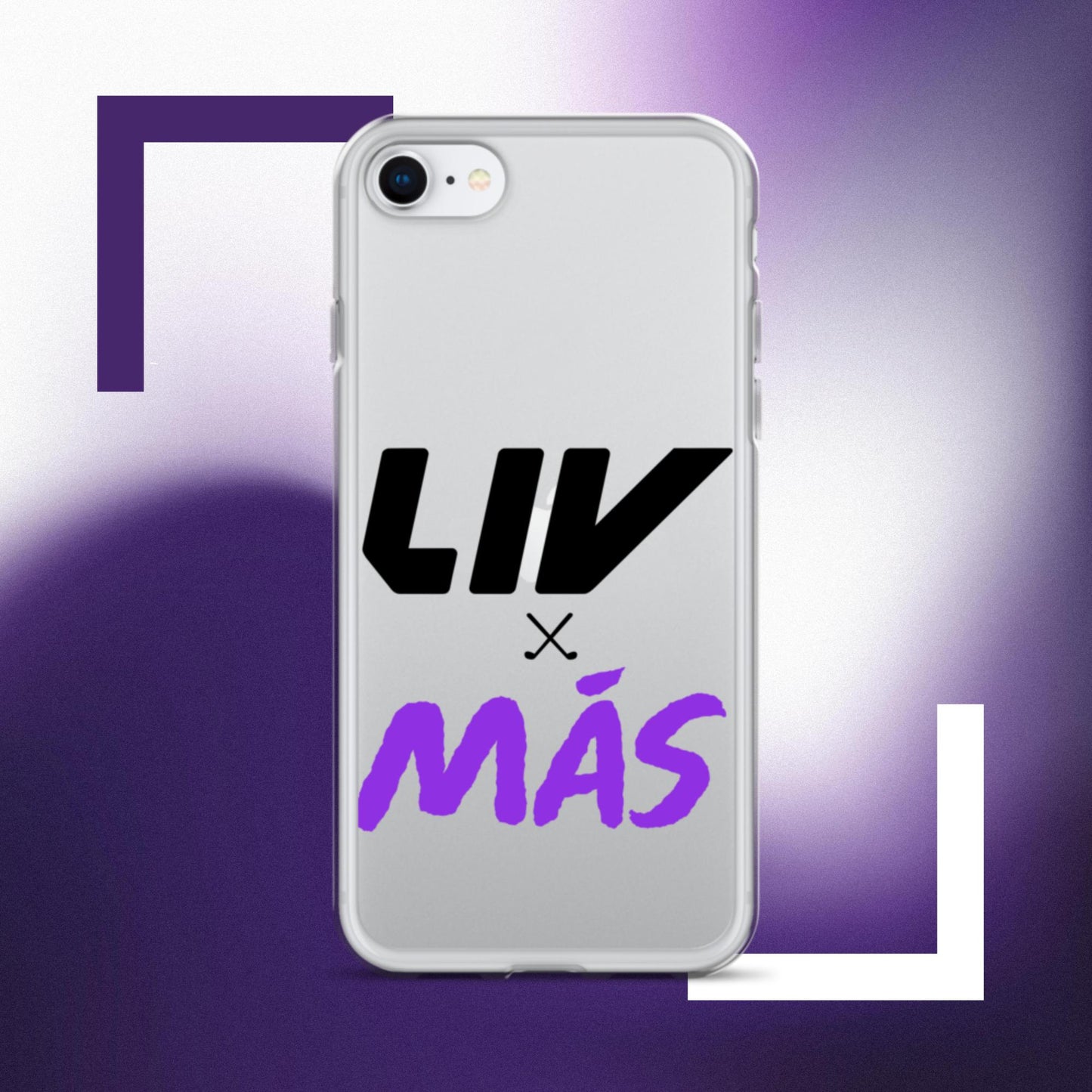 LIV x MAS Block iPhone Case - B & P