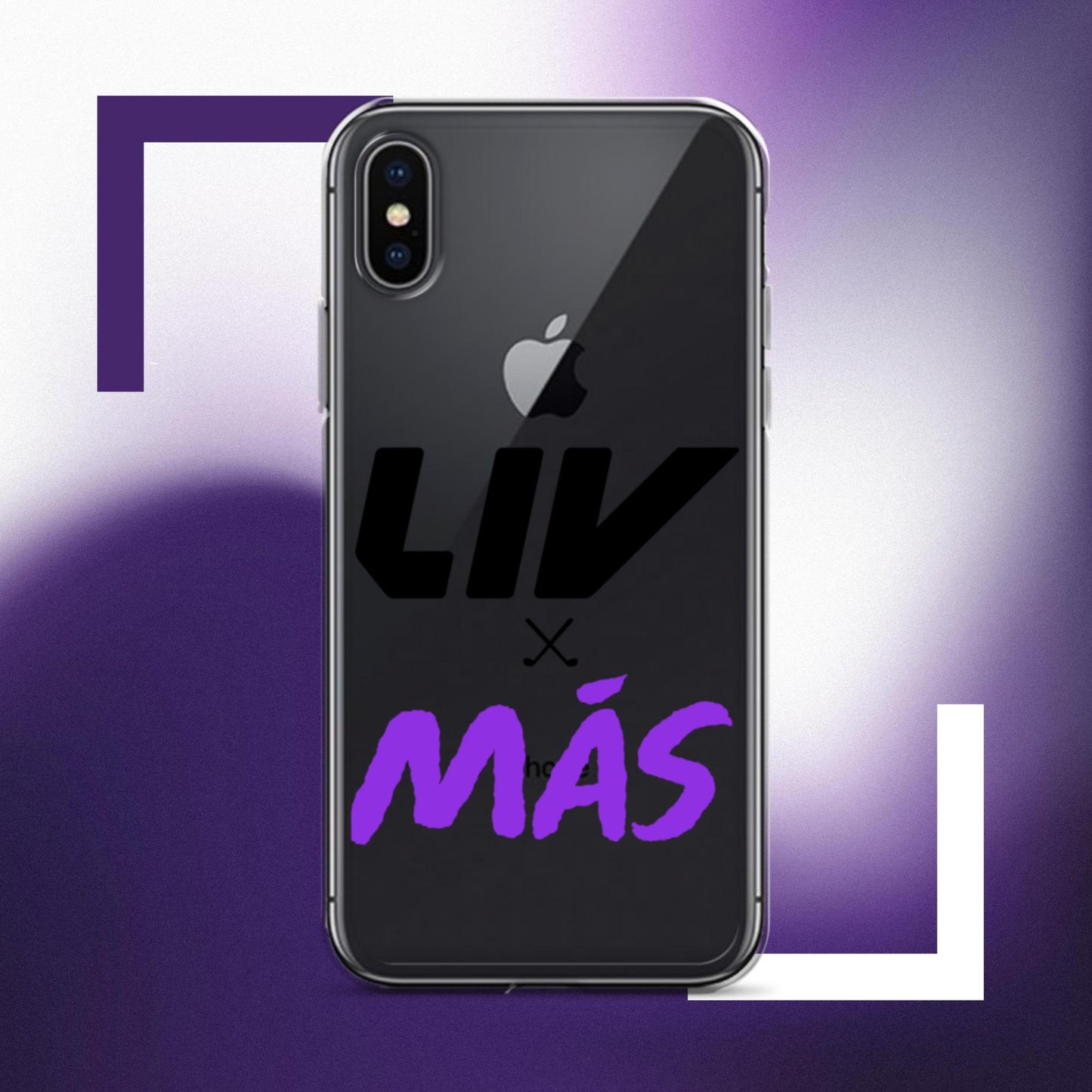 LIV x MAS Block iPhone Case - B & P