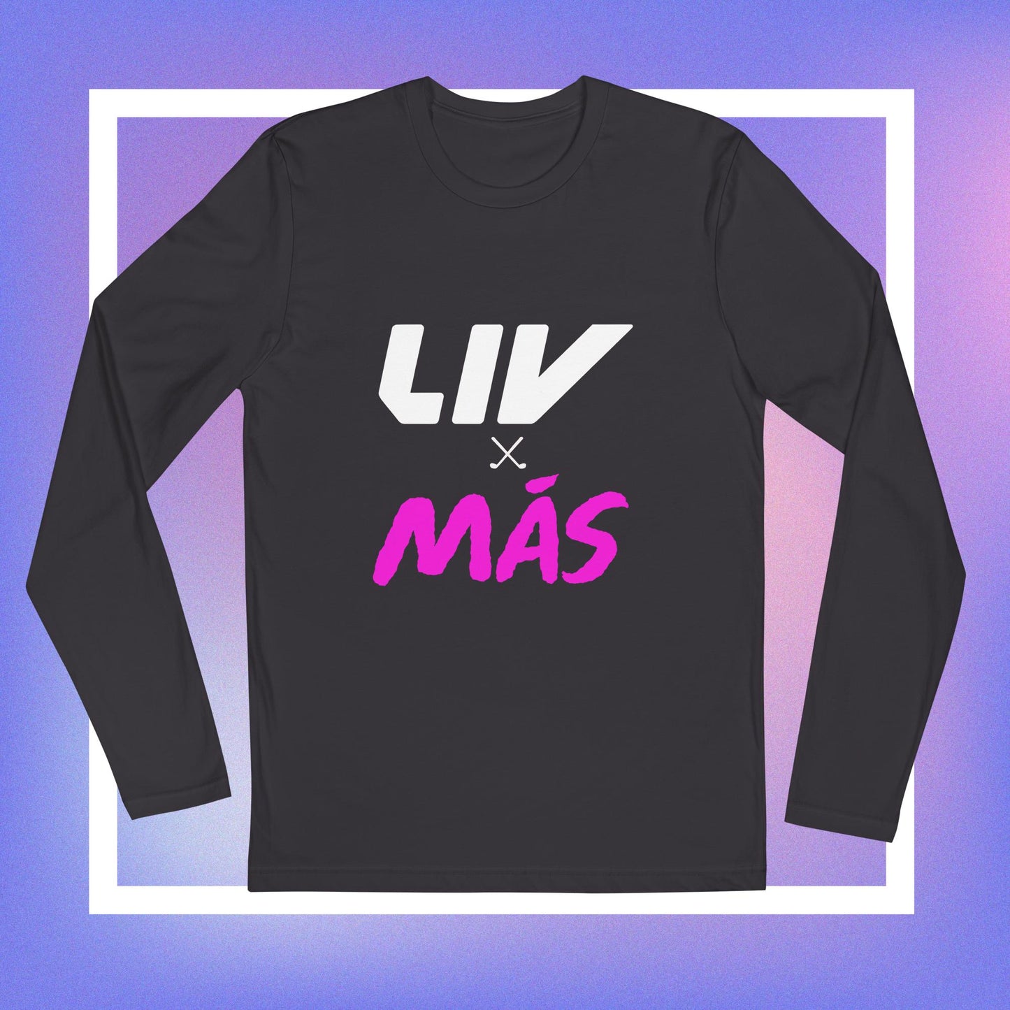 LIV x MAS Stacked Long Sleeve Crew - B & LP